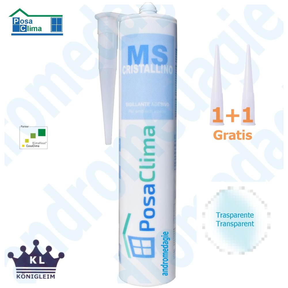 MS POLYMER HANNO 290ML TRANSPARENT