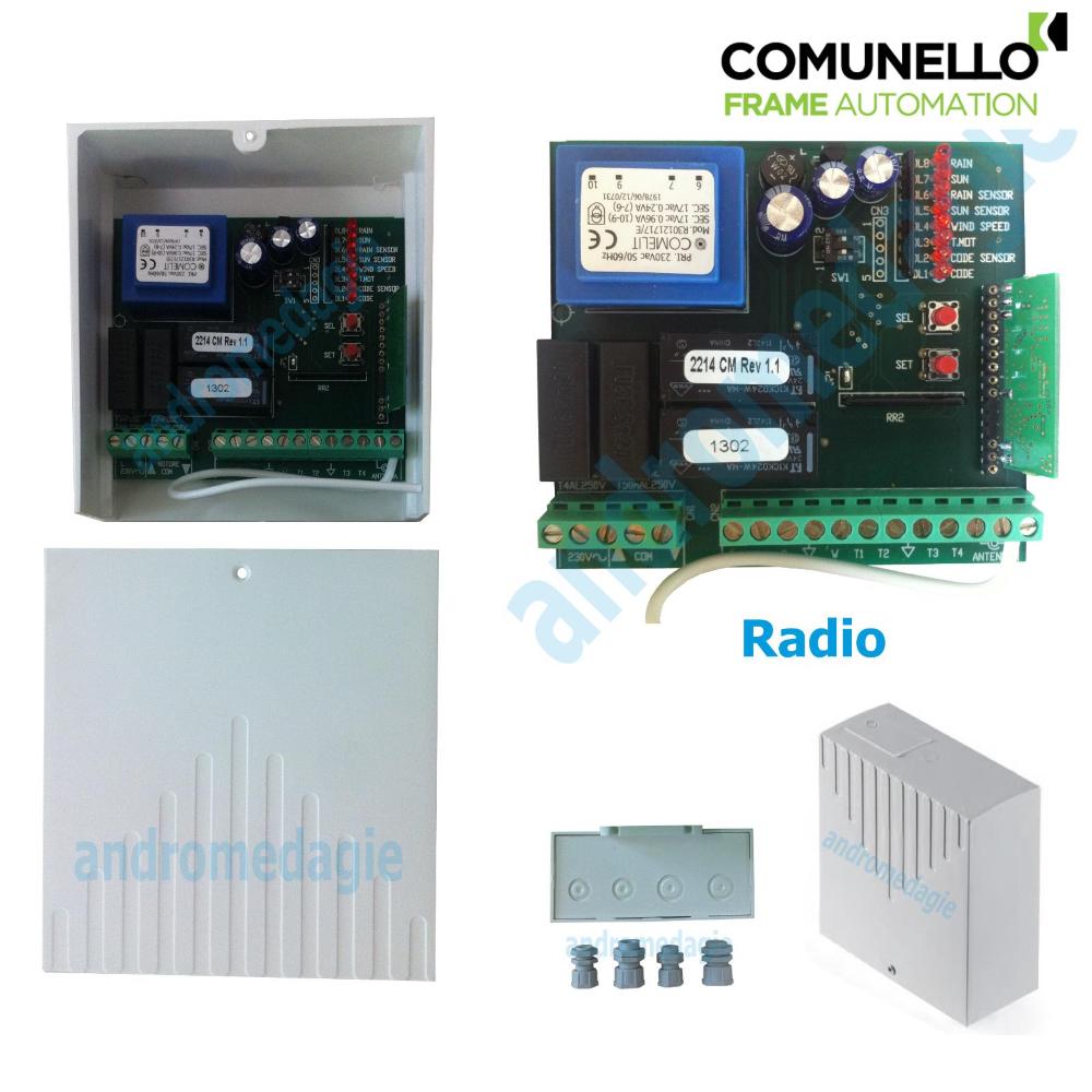 UNITA' DI CONTROLLO 230V RADIO INTEGRATA