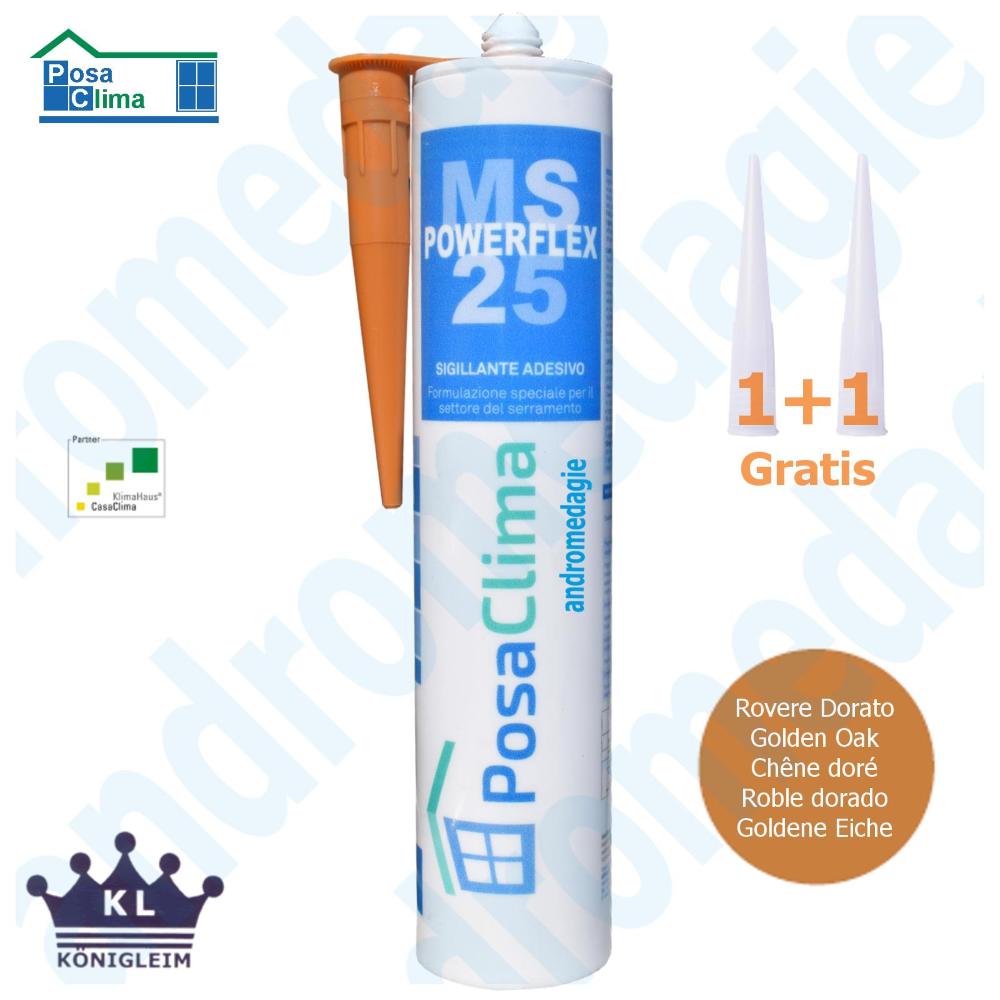 MS POLIMERO HANNO 290ML ROVERE DORATO