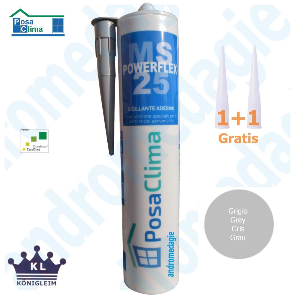 MS POLIMERO HANNO 290ML GRIGIO