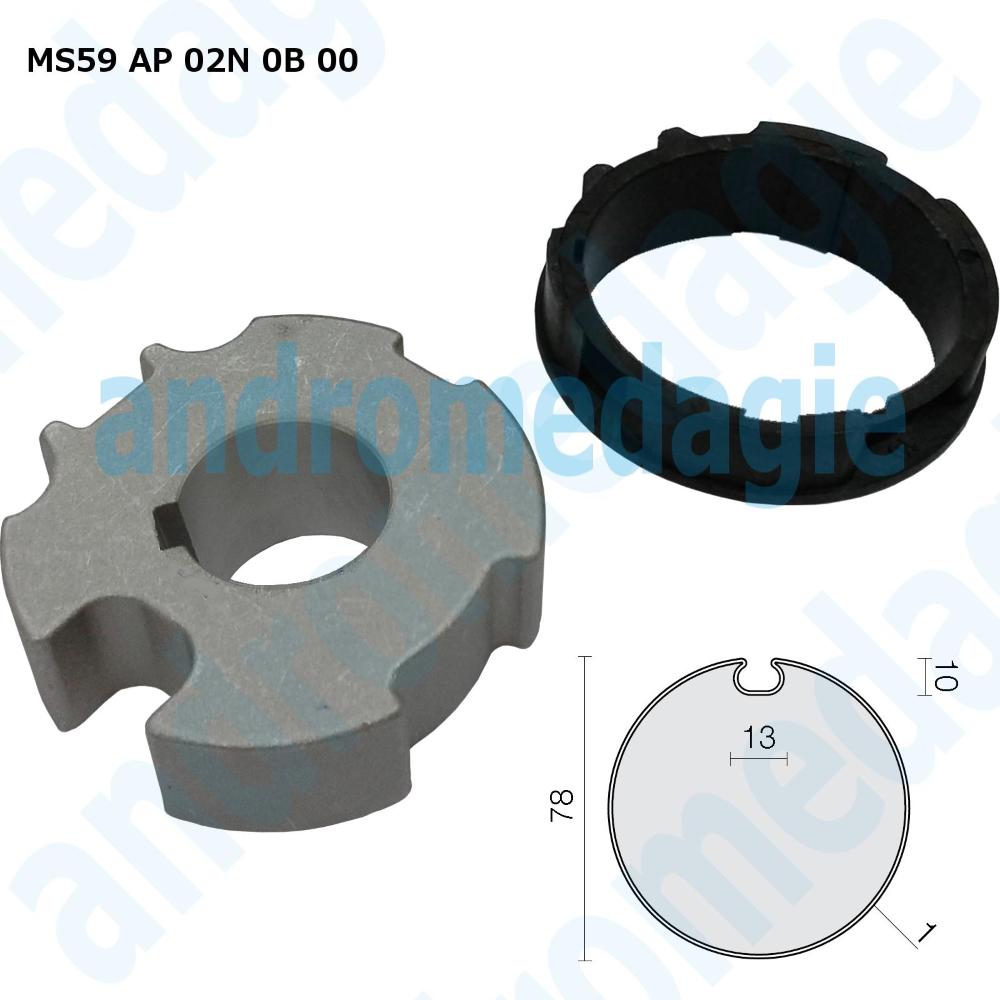 POLEA CORONA OGIVE Ø78 MM S59