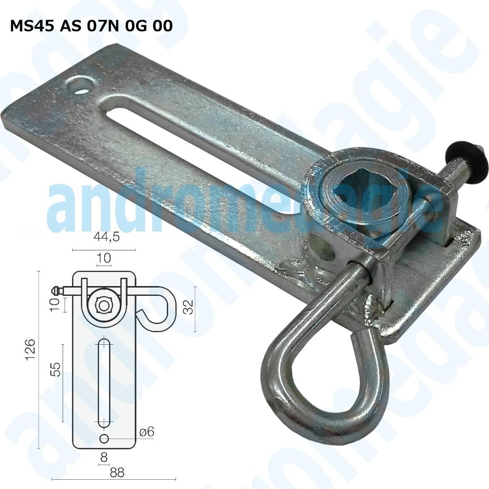 ADJUSTABLE SUPPORT BRACKET WITH GALVANIZED PIN B