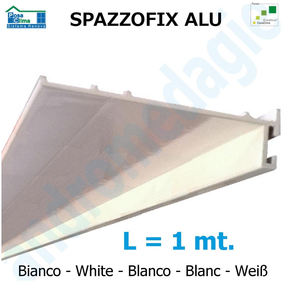 SPAZZOFIX ALU BIANCO L=1MT (99~100CM)