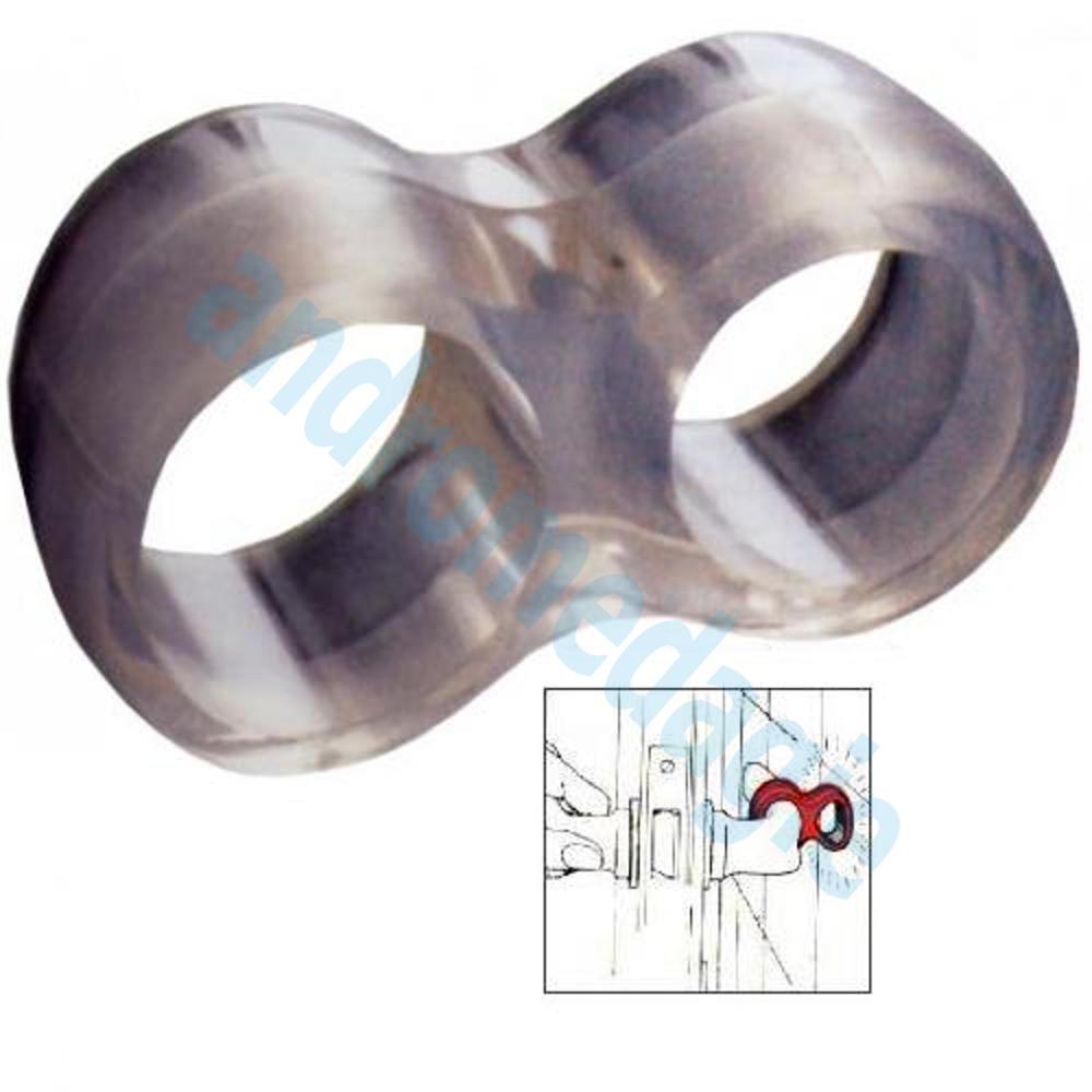 TRANSPARENT SHOCKPROOF RING FOR HANDLE 4 PCS